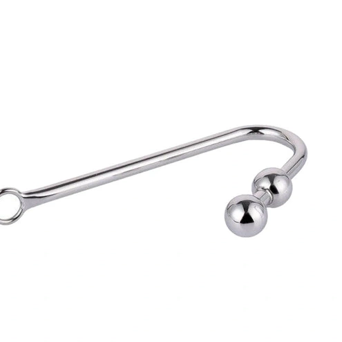 4417 Stainless Balls Steel Anal Two Pleasurable Hook 0216